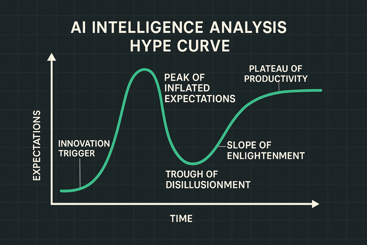 AI Intelligence Analysis Hype Curve